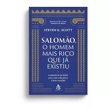 Livro Salomão O Homem Mais Rico Que Já Existiu