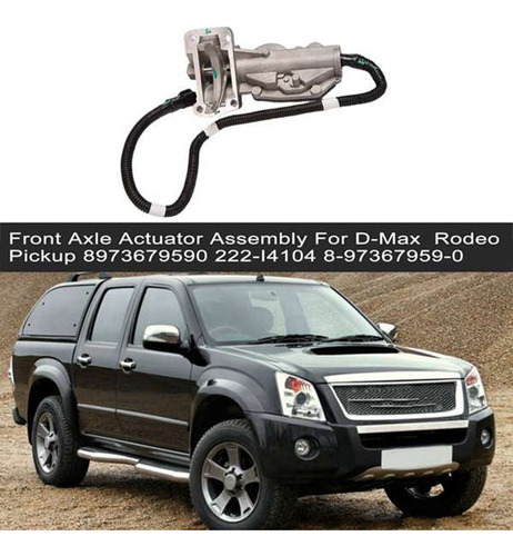 Conjunto De Actuador De Eje Delantero Para Isuzu D-max/rodeo Foto 3