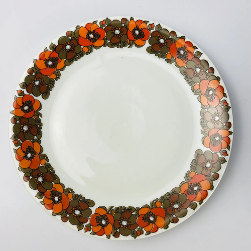 Jogo Jantar Porcelana Renner Floral Vintage 36 Peças Branco Florido 2