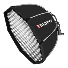 Softbox Triopo Tipo Flash Speedlite 65cm Com Grid