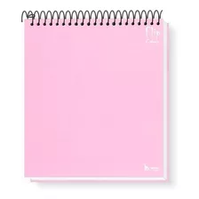Caderno Para Canhotos Com 10 Matérias Tamoio Flipcolors Rosa