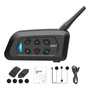 Intercomunicador Ejeas Q7 Audifonos Para Casco Moto Ip67 1pc