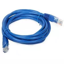 Kit 2 Cabos De Rede Ethernet Patch Cord Rj45 Cat5e 3 Metros