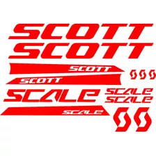 Adesivo Scott Scale Bike Refletivo Ciclismo Esporte 