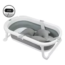 Bañera Plegable Avanti Delfin Con Reductor Y Termóm. 25 Lts