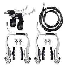 Kit Completo De Frenos V-brake Aluminio Bicicleta Mtb Ruta