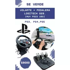 Volante + Pedalera Logitech G29. (muy Poco Uso)