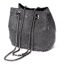 Bolsa Clutch Festa Saco Pequena Strass Moderna Blogueira