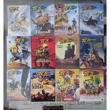 Tex Graphic Novel N° 01 Ao 12 Completo , Aproveite Estado De Banca !