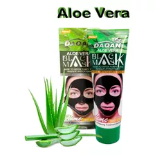 Máscarilla Facial Negra Con Aloe Vera Adiós Puntos Negros 