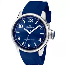 Relógio Masculino Esportivo Champion Original Azul Conforto