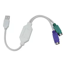 Cable Adaptador Convertidor Usb Ps/2 Hembra Mouse Teclado