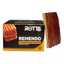 Refil Para Pneu Remendo Macarrão Rotta376 Caixa Com 60 Pçs