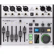 Consola Digital Behringer Flow 8 Mixer De 8 Canales