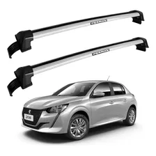 Barras De Techo Eqmax New Wave Peugeot 208 2020+ Hatch Gris