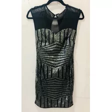 Vestido Corto Negro Ajustable Para Mujer Sfera Talla 30