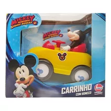 Brinquedo Disney Junior Mickey Carrinho Com Boneco 2434