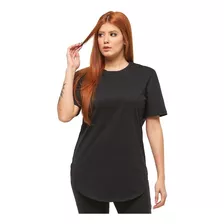 Kit 4 Camisetas Cami Blusa Oversized Longline Feminina C1 