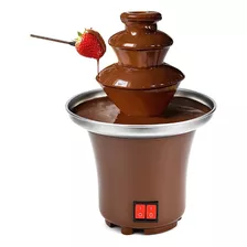 Chocolatera Fuente Acero Inoxidable Para Fiestas Reuniones