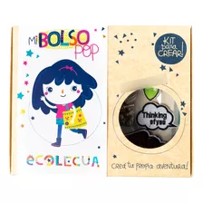 Kit Para Crear Mi Bolso Pop. Arte Infantil. Manualidades