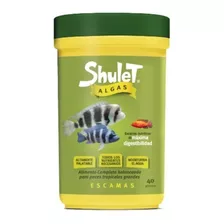 Shulet Algas Alimento Para Peces En Escamas 40 Gramos