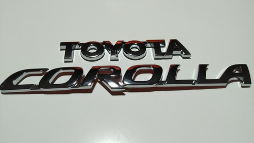 Toyota Corolla 2006 Sensacin Emblemas Baul Foto 4