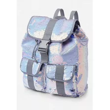 Justice Backpack Mochila De Lentejuelas Sequin Rucksack