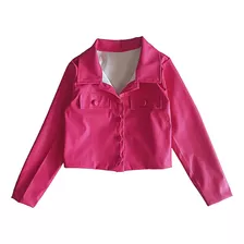 Jaqueta Courino Infantil Feminina Menina Mini Diva Inverno