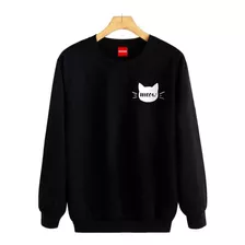 Sudadera Hombre Mujer Gato Michis Meow Persa Suéter #852