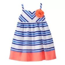 Gymboree Vestido Para Bebe Niña Talla 3 A 6 Meses Colores