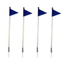 Pack 4 Banderines De Corner 1.5mts Punta De Resorte