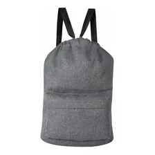 Bolsa Morral Con Asas Gris Site