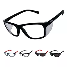 Oculos Segurança Para Colocar Lente Grau Cancun - Epi Cor Da Lente Preto Incolor