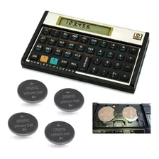 Kit 4 Pilhas Modelo Cr2032 Para Calculadora Financeira Hp12c