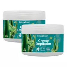 Depilação 2 Creme Depilatório Com Aloe Vera Derrete Os Pelos