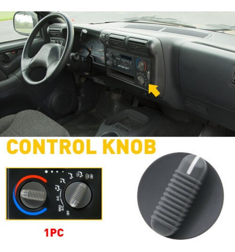 1* Rear Control Knobs Audio Radio Fit 1995-1997 Gmc Jimmy Mb Foto 9