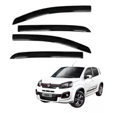 Calha De Chuva Fiat Novo Uno 2010 2011 04 Portas Inteiriço