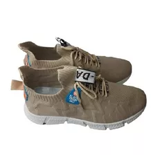 Zapatillas Deportivas Hombre Ligeras King Beige Comodas 81