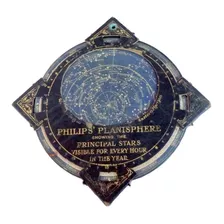 Antiguo Plano Navegacion, Hemisferio Norte, Philips, C1890