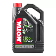 Aceite Moto 4t 5100 10w40 Semi Sintetico Motul 4 Litros