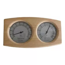 Termohigrómetro De Madera Para Sauna