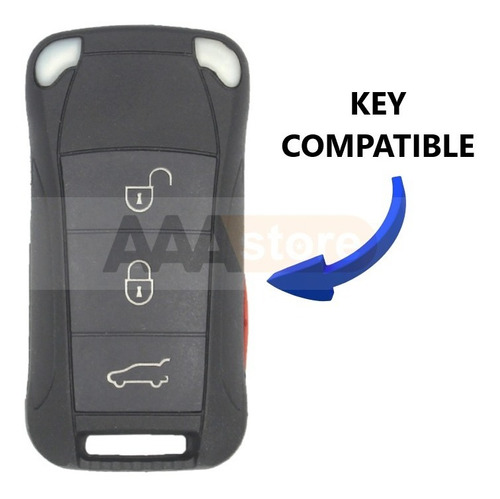 Funda Silicon Protector Llave Porsche 955 957 Cayenne Foto 3