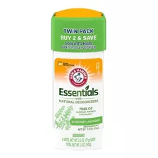 2 Desodorante Arm & Hammer 71gr Rosemary Lavender Lavanda