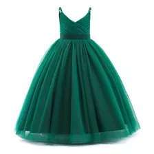 Vestido De Princesa Elegante De Fiesta Para Niñas