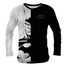 Playera Batman Caballero De La Noche Manga Larga /corta