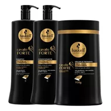 Kit Haskell Cavalo Forte Trio Salon (3 Produtos)