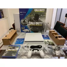 Ps4 Slim White Call Of Duty Infinite Warfare Estado De Novo