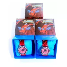 Reloj Spiderman Niño Con Caja