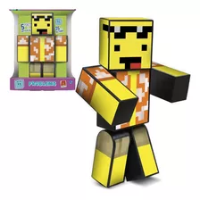 Boneco Mel Problems Grande - 35cm - Minecraft - Algazarra