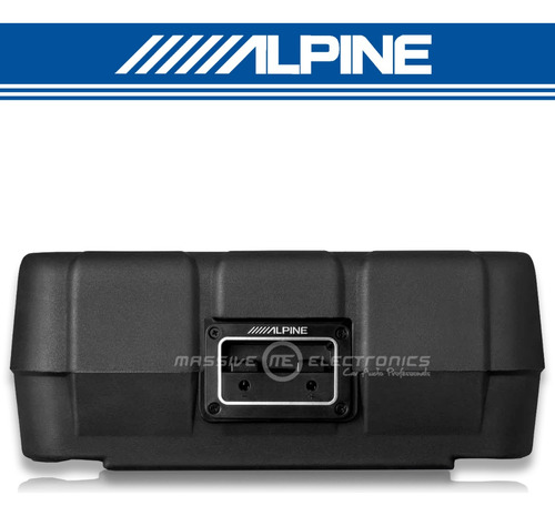 Alpine Ss-sb10 Subwoofer 10 PLG Caja Compacta 300w Rms Foto 5